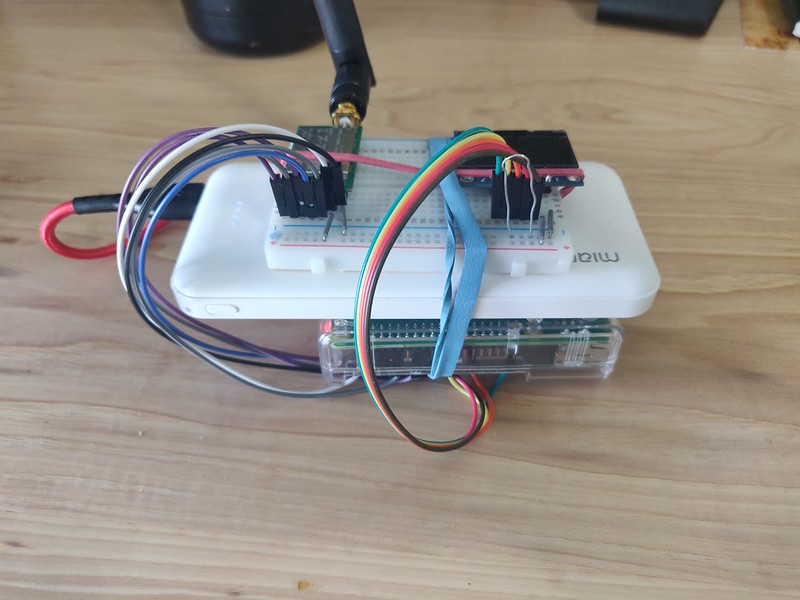 Raspberry Pi E32 Lora Receive Side