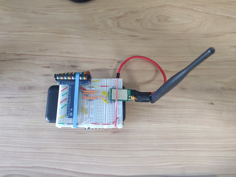 Raspberry Pi E32 Lora Transmit