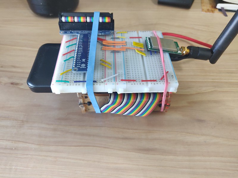 Raspberry Pi E32 Lora Transmit Side